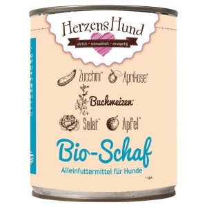 HerzensHund Bio Schaf 6 x 800g