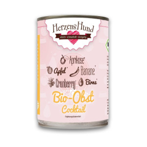 HerzensHund Bio Obstcocktail 400g