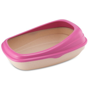Beco Cat Tray Katzentoilette Rosa
