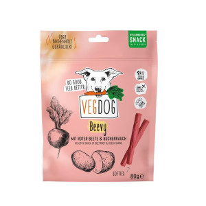 VegDog Vegan Snack Beevys 9 x 80g
