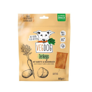 VegDog Vegan Snack Jerkeys 80 g