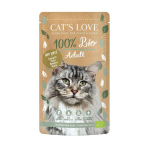 Cat's Love Bio Ente Katzenfutter 100g