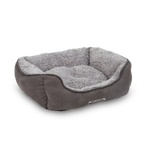 Scruffs Cosy Box Bed  S - 50 x 40 cm Grau
