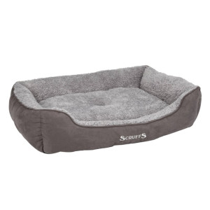 Scruffs Cosy Box Bed  XL - 90 x 70 cm Grau