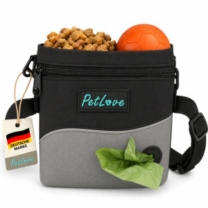 PetLove Leckerlitasche Klein Grau