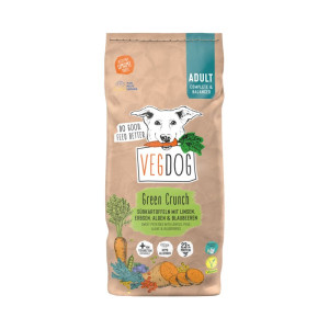 VegDog Vegan Green Crunch 10 kg - Neu