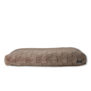 Scruffs Oxford orthopädisches Hundekissen L - 100 x 70 x 10 cm Silber