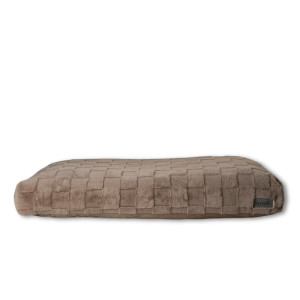Scruffs Oxford orthopädisches Hundekissen XL - 120 x 75 x 14 cm Silber