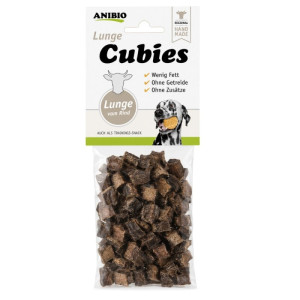 Anibio Cubies Hundesnacks Lunge - Getreidefrei 60g