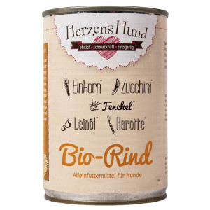 HerzensHund Bio Menüs 400g Rind