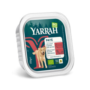 Yarrah Bio Paté Rind & Spirulina 150g