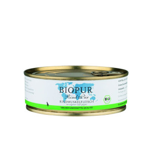 Biopur Bio Rindmuskelfleisch 200g