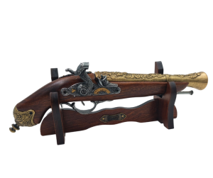 Pistolet na stojaku - replika XVIII w.