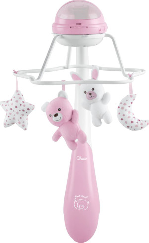 Chicco 11401.10 Artsana Giostrina Musicale Arcobaleno First Dreams Prima Infanzia Per Bambini Da 0+ Mesi Colore Rosa - 11401.10