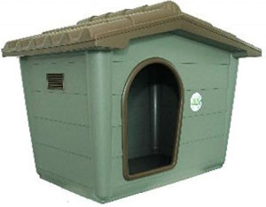 allmypets Ccamp992 Cuccia Per Cani In Polipropilene 79x56x60h Cm Colore Verde Scuro Sprint Eco Media - Ccamp992
