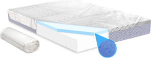 amicasa 85472 Materasso Matrimoniale In Memory E Gel 160x190 Cm - Revive Supreme