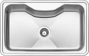 apell Cr800ibc Lavello Cucina 1 Vasca Incasso Larghezza 80 Cm Materiale Acciaio Inox Finitura Spazzolato - Cr800ibc Serie Criteria