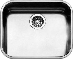 apell Fe500ubc Lavello Cucina 1 Vasca Sottotop Larghezza 53.9 Cm Materiale Acciaio Inox Finitura Spazzolata - Fe500ubc Serie Ferrara