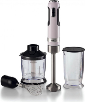 Ariete 00c060201ar0 Frullatore Ad Immersione Minipimer Potenza 1000 Watt 10 Velocità + Turbo E Accessori Colore Bianco - 00c060201ar0 Moderna