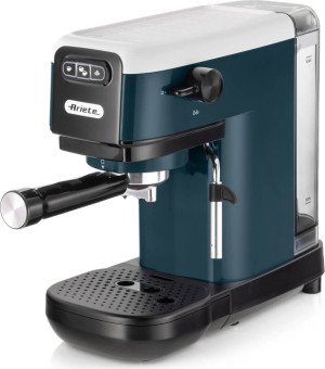 Ariete 1399/11 Macchina Caffè Cialde E Caffé Macinato In Polvere Espresso Manuale Con Erogatore Di Vapore 2 Tazze Colore Snow White - 1399/11