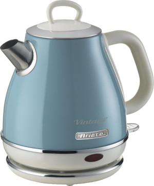 Ariete 2868/05 Bollitore Elettrico 1 Litri Potenza 1630 Watt Filtro Removibile Colore Celeste - 2868/05 Vintage