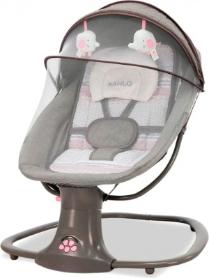 asalvo 19653 Bouncer And Swing Kahlo - Sdraietta Neonato Elettrica Max 9 Kg Dondolo Altalena Per Neonati Colore Stone