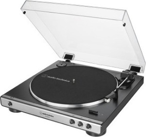 Technica At-Lp60xusbgm Giradischi Trazione A Cinghia 33/45 Giri Usb Colore Grigio - At-Lp60xusbgm