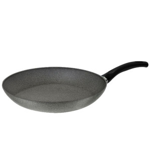 ballarini 1008678 Padella Antiaderente Induzione In Alluminio 26 Cm Effetto Pietra Manico Bachelite Cortina Eco