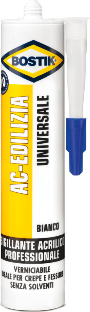 bostik D2600 Cartuccia Acrilico Bianco Ml 300 Pezzi 24 - D2600