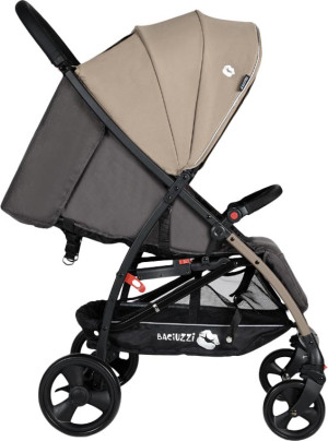 baciuzzi Bx22cm Bx 22 - Passeggino Leggero Compatto Pieghevole 0-4 Anni 0-22 Kg Cappotta, Cestino Porta Oggetti E Corrimano Colore Cima