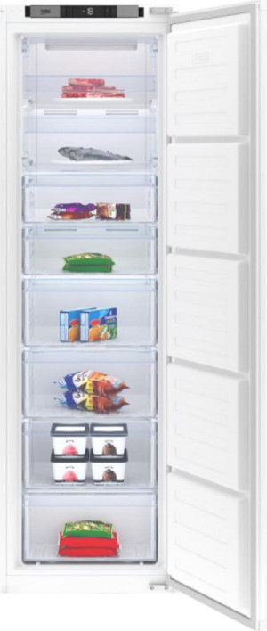 Beko Bfna247e40sn Congelatore Da Incasso Verticale Capacità 220 Litri Classe E Capacità Di Congelamento 10 Kg/24h - Bfna247e40sn