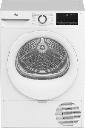 Beko Bmt481wi Asciugatrice 8 Kg Classe C (Ex Classe A+++) Inverter Con Pompa Di Calore Profondità 60 Cm - Bmt481wi