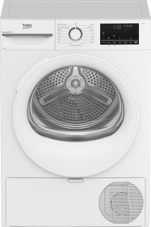 Beko Bmt481wi-It Asciugatrice 8 Kg Classe C (Ex A+++) Inverter Con Pompa Di Calore Profondità 61 Cm Vapore Colore Bianco - Bmt481wi-It