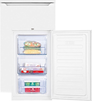 Beko Fs166020 Congelatore A Cassetti Verticale Capacità 65 Litri Classe Energetica E Capacità Di Congelamento 8 Kg/24h Colore Bianco - Fs166020