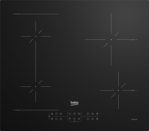 Beko Hii64200sfmt Piano Cottura Induzione 4 Fuochi Larghezza 60 Cm Colore Nero - Hii64200sfmt