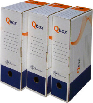 bertesi 8008.1600 Confezione 25 Scatola Archivio Q Box A4 D8 - 8008.1600