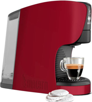 Bialetti 98150531 Macchina Caffè Cialde Espresso 30 Cialde Ese 44 Mm Colore Rosso - 098150531