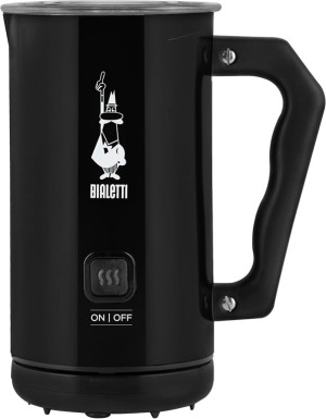 Bialetti Mkf02 Montalatte Elettrico Capacità 150 / 300 Ml Monta O Riscalda Il Latte Colore Nero - Mkf02 Milk Frother