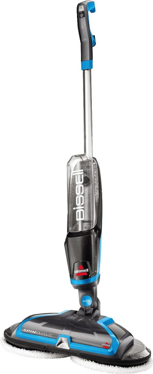 bissell 20522 Lavapavimenti A Vapore Multi-Funzione 2-In-1 Mop Elettrico Con Panni Rotanti Potenza 105 Watt - 20522 Spinwave