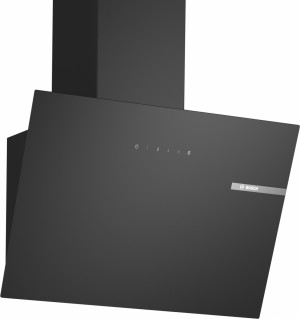 Bosch Dwk65dk60 Cappa Cucina Aspirante A Parete Larghezza 60 Cm Classe A Vetro Colore Nero Serie 2 - Dwk65dk60