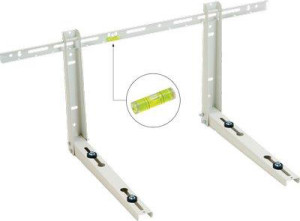 brugel 7401882 Staffa Per Climatizzatore In Acciaio Montaggio Rapido 450x380x800 Mm Portata 80 Kg 80eco - 7401882