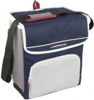 campingaz 2000011724 Borsa Termica Frigo Portatile Capacità 20 Litri Colore Blu / Grigio - Fold’n Cool 20 Dark Blue - 2000011724