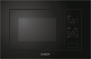 Candy Ca38fmw8nb Forno A Microonde Da Incasso Capacità 17 Litri Potenza 1000 Watt Con Timer Colore Nero - Ca38fmw8nb Wave 600 Full Black Framed