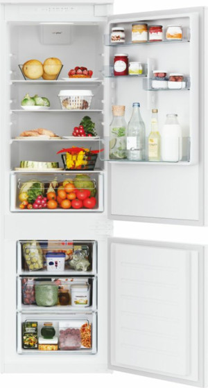 Candy Cbl3518e Frigorifero Da Incasso Combinato Capacità 263 Litri Classe Energetica E Raffreddamento Statico Low Frost - Cbl3518e