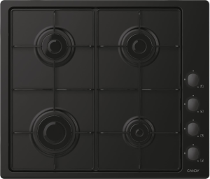 Candy Chw 6 Lbb Chw 6 Lbb Piano Cottura 4 Fuochi A Gas 60 Cm Colore Nero