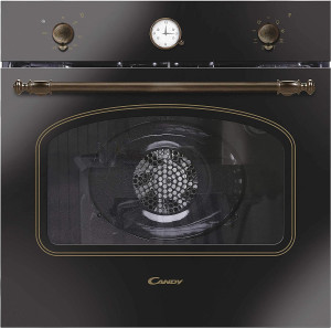 Candy Fcc604gh Forno Elettrico Da Incasso Ventilato Multifunzione Con Grill Capacità 65 Litri Classe Energetica A Larghezza 60 Cm Colore Nero -