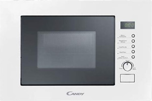 Candy Mic 20 Gdfb Forno A Microonde Da Incasso Combinato Con Grill Capacità 20 Litri Potenza 800 Watt Larghezza 60 Cm Colore Bianco - Mic 20 Gdfb
