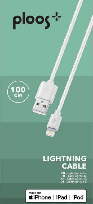 Cellular Line Celplcabmfi1m Cavo Apple Lightning Bianco 1mt - Celplcabmfi1m