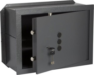 cisa 82210-52 Cassaforte A Muro Incasso In Acciaio Meccanica Con Chiave E Combinatore Spessore Mm. 10 Mm. 490x300x360 H - 82210-52