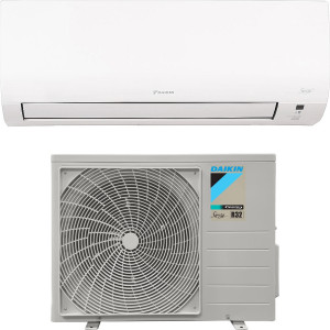 Daikin Atxd25a + Arxd25a Climatizzatore 9000 Btu Inverter Monosplit Condizionatore Con Pompa Di Calore Classe A+++/a+++ R32 Wi-Fi (Unità Interna +